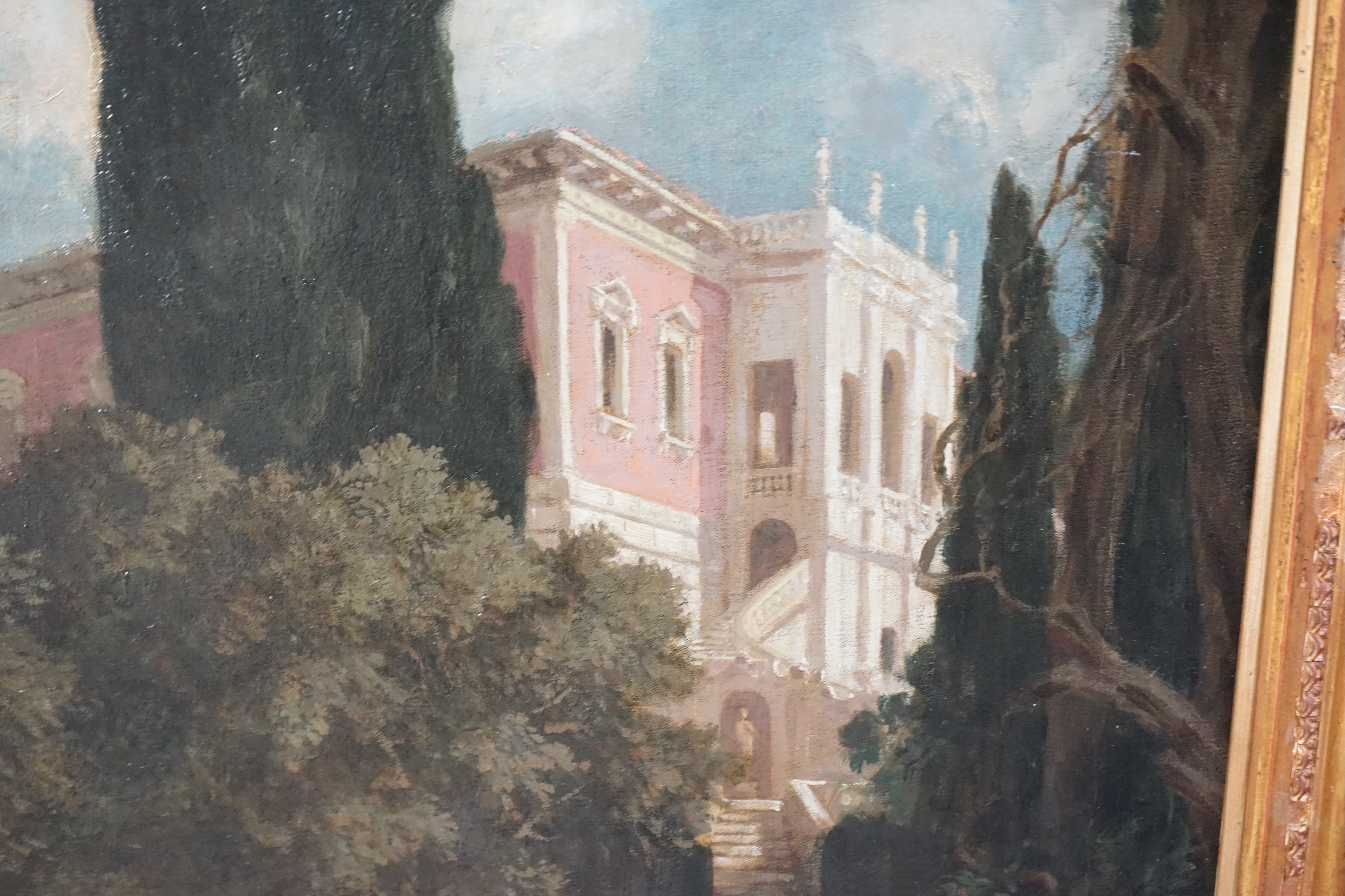 Roger Fry (English, 1866-1934), Villa D'Este, Tivoli, oil on canvas, 68 x 42cm